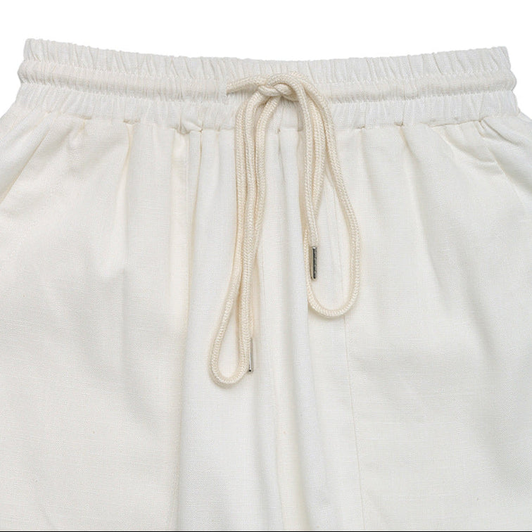 Cardydony Women's Wide Leg Pants | High Waist Drawstring Trousers