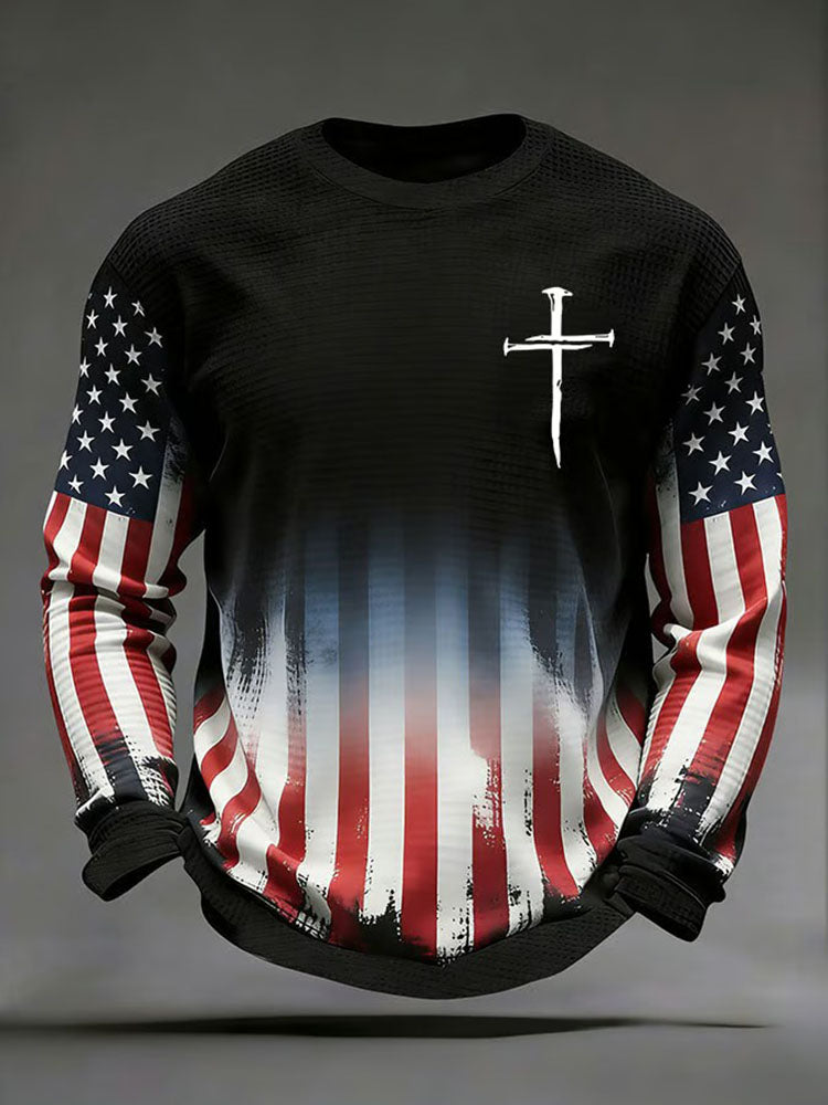 Cardydony Men's United States 250th Anniversary Casual T-shirt