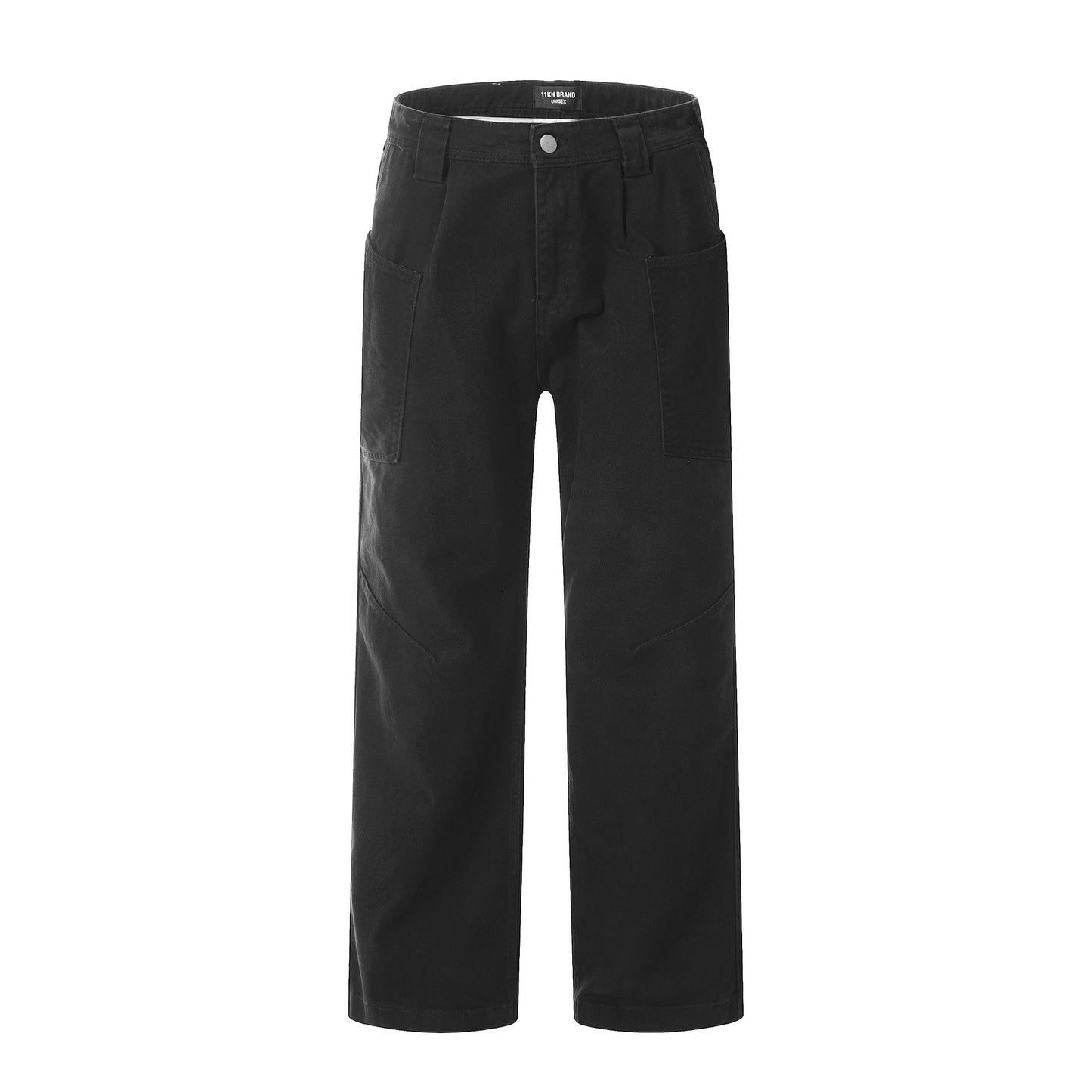 Cardydony Women's Diagonal-Cut Wide-Leg Cotton Pants