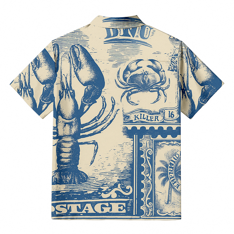 Cardydony Bermuda Post Button-up Shirt