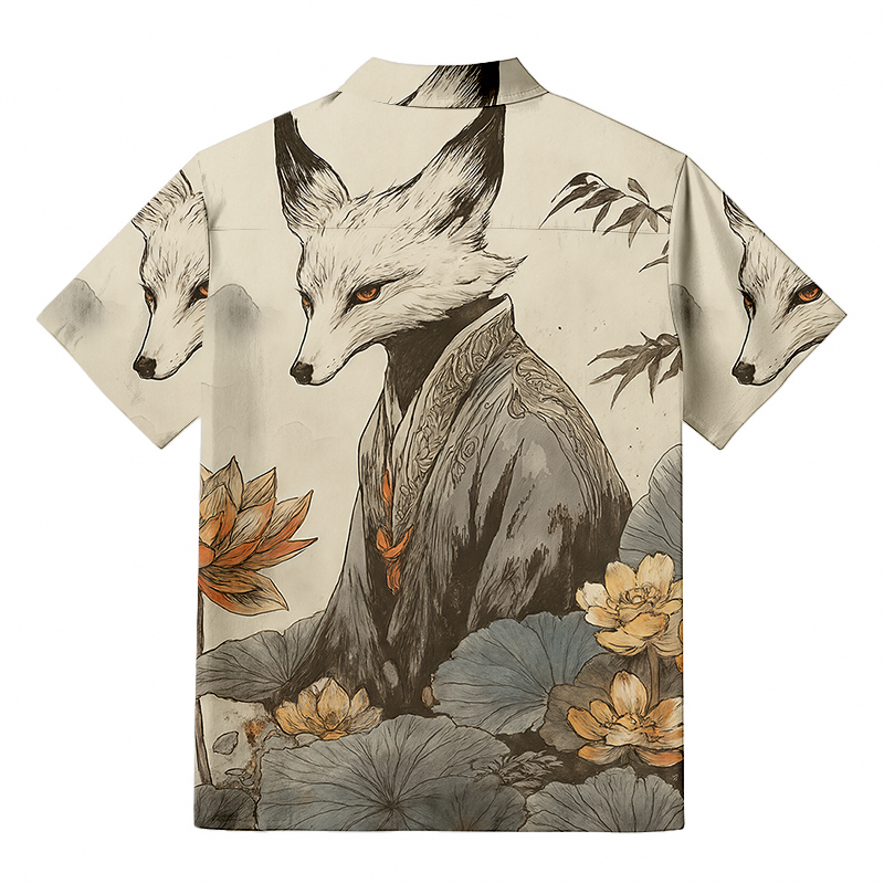 Cardydony Guardian Of The Lotus Realm Button-up Shirt