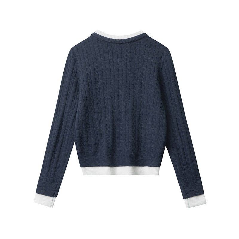 Cardydony Women's Cable Knit Cardigan | Streetwear Spring Button Up