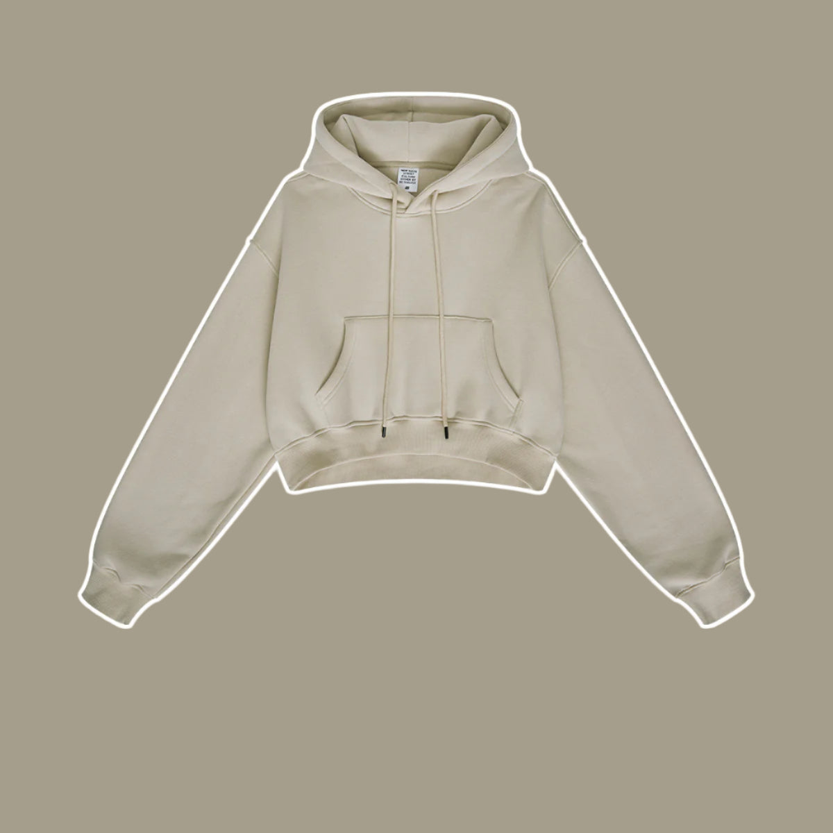 Cardydony Women's Essential Classic Cropped Pullover Hoodie Collection