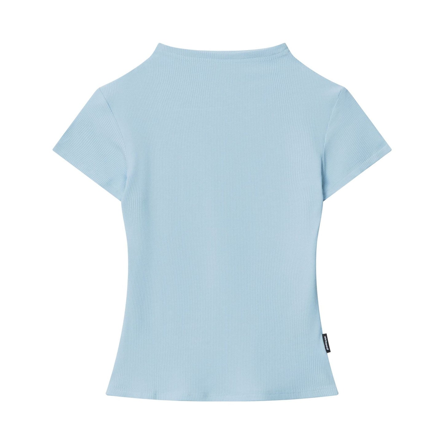 Cardydony Women's Basic Slim-Fit Ribbed T-Shirt