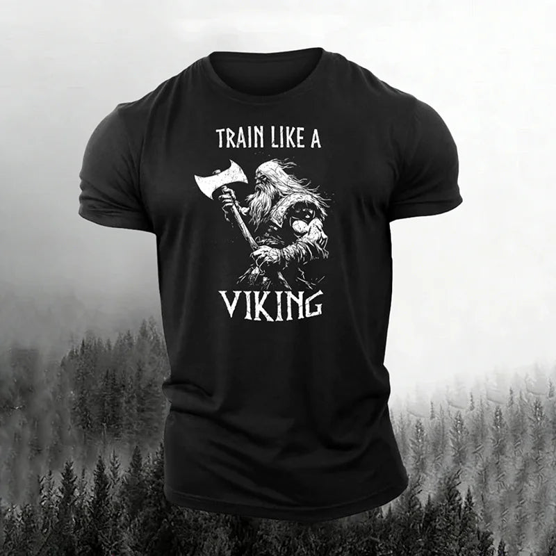 Cardydony Train Like A Viking Fitness T-shirt