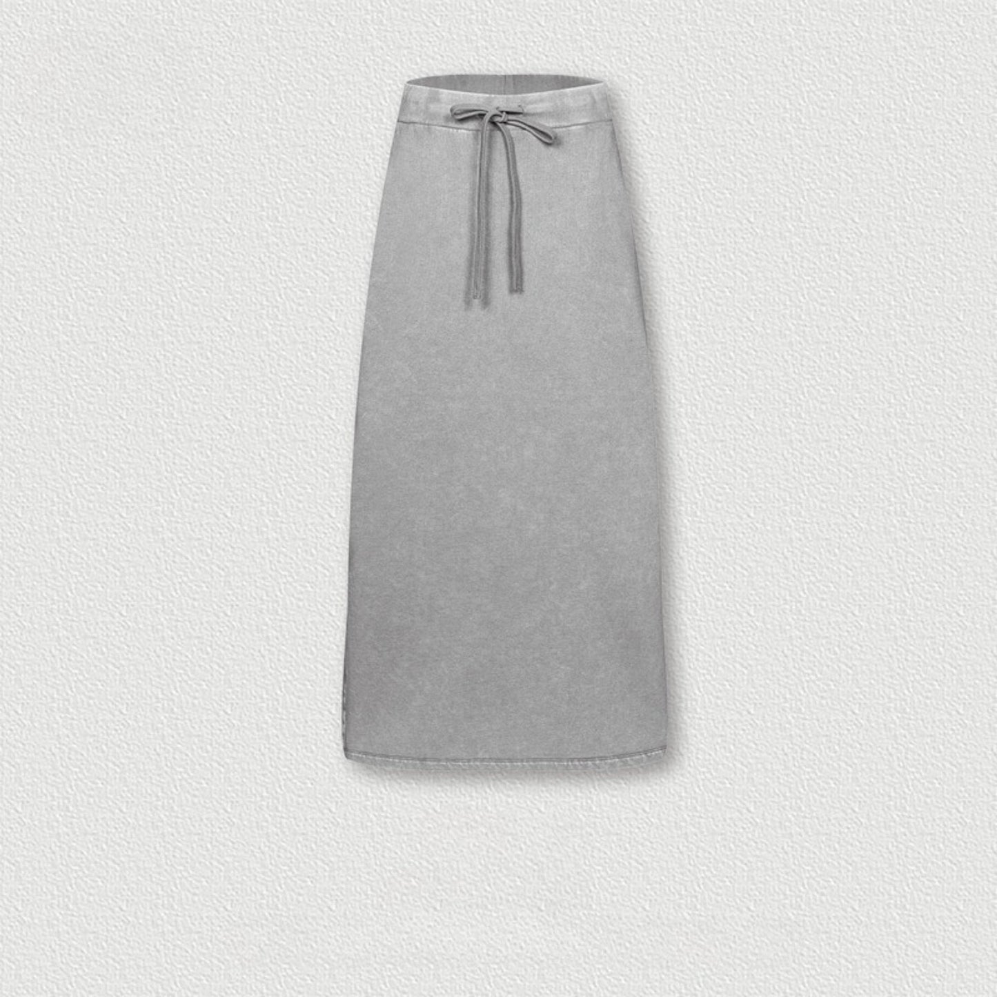 Cardydony Women's Washed Denim Maxi Dress | Vintage Streetwear Style