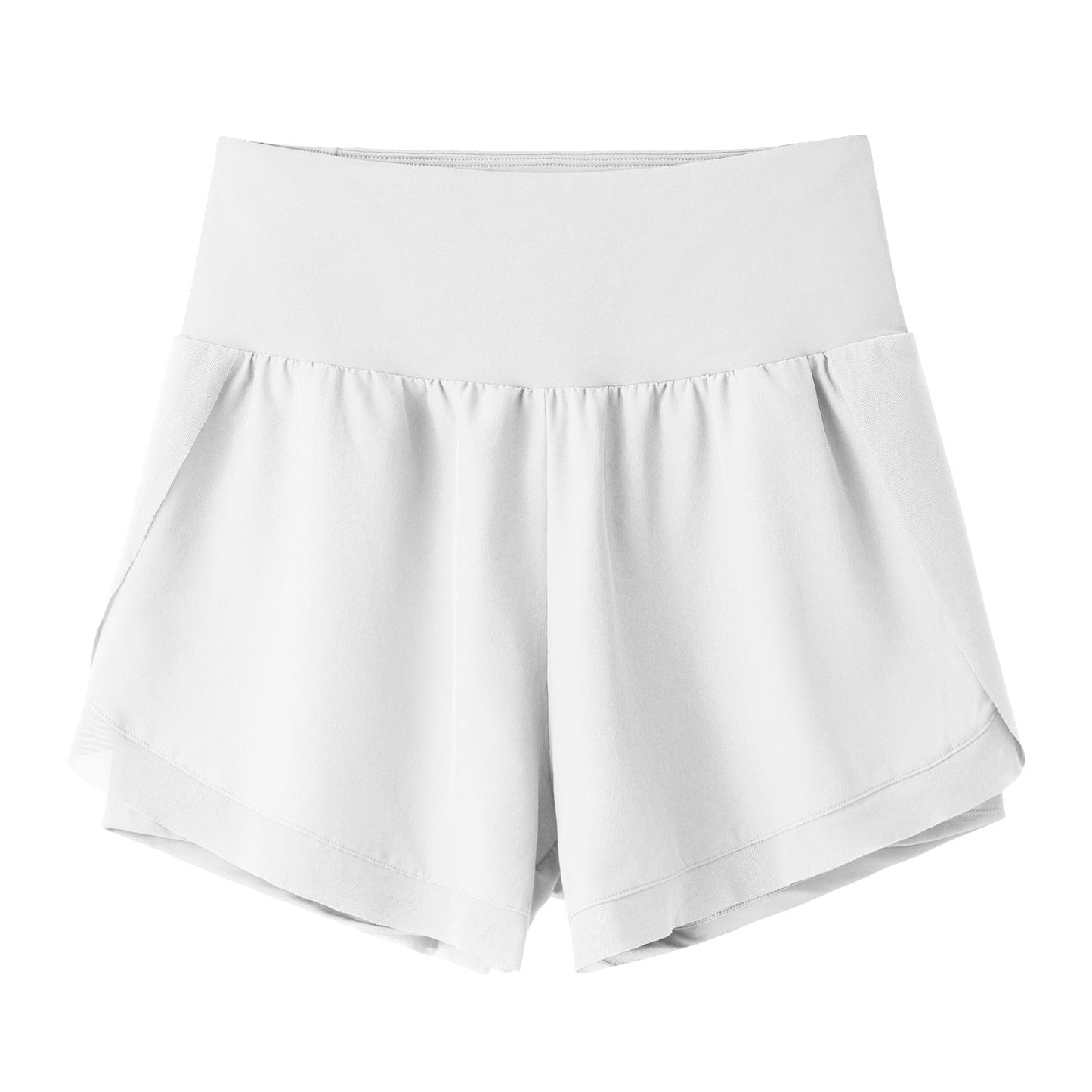 Cardydony Women's Athletic Shorts | High Waisted Yoga Shorts with Inner Liner