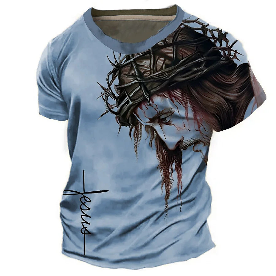 Cardydony Men's Faith Graphic T Shirt
