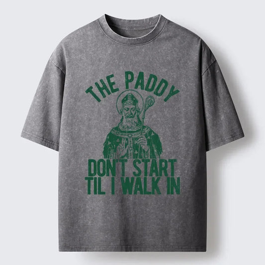 Cardydony Funny St Patricks Day Meme Washed T-shirt