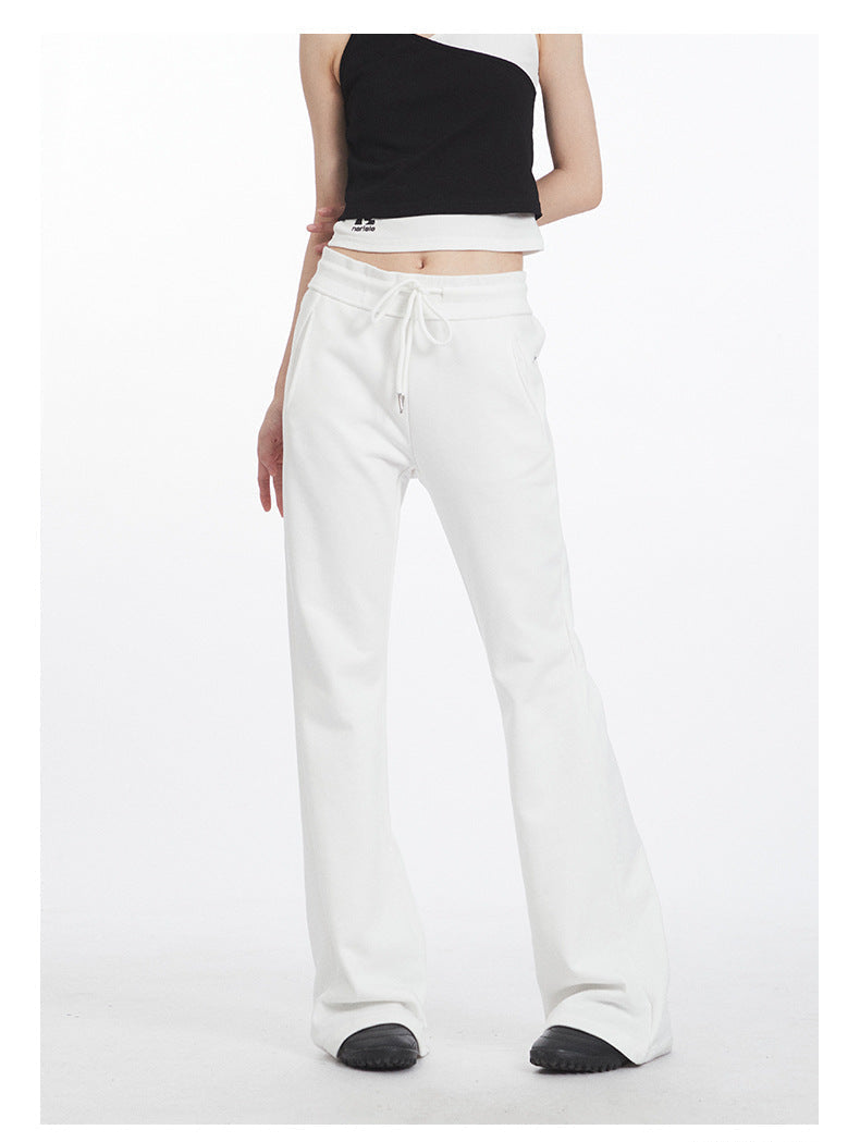 Cardydony Women's High-Waist Flare Pants | Retro Sport Track Pants