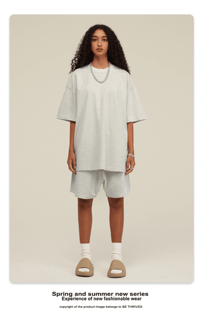 Cardydony Women's Coastal Crew Tee | Heavyweight Core Essential
