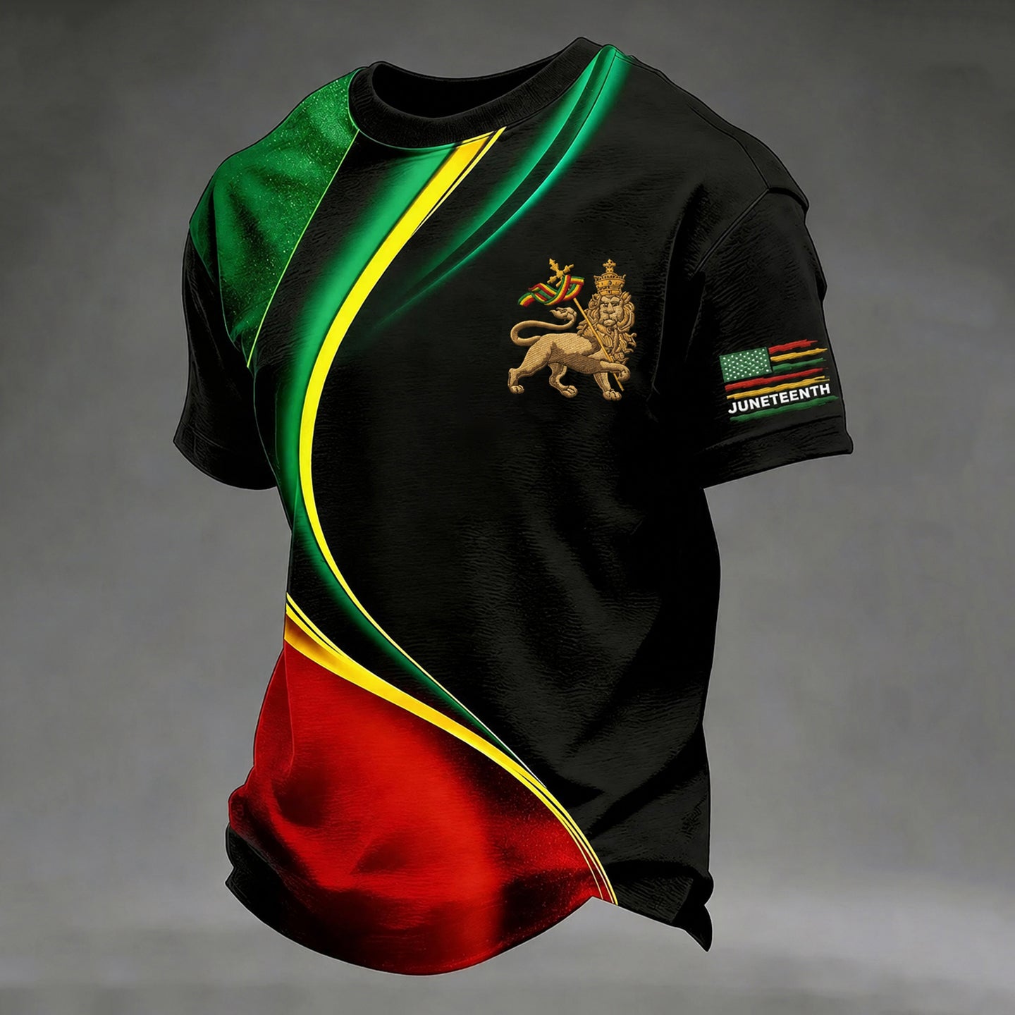 Cardydony Wen's Lion Of Judah Gradient Short-sleeved T-shirt