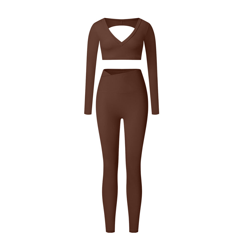Cardydony Women's Two-Piece Activewear Set - Stylish and Comfortable Fitness Essentials