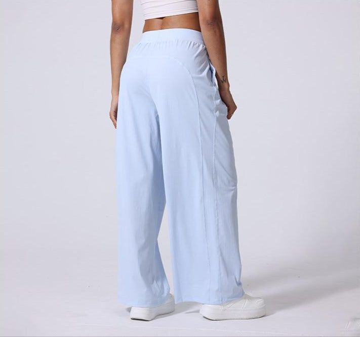 Cardydony Women's Wide-Leg Lounge Pants with Pockets