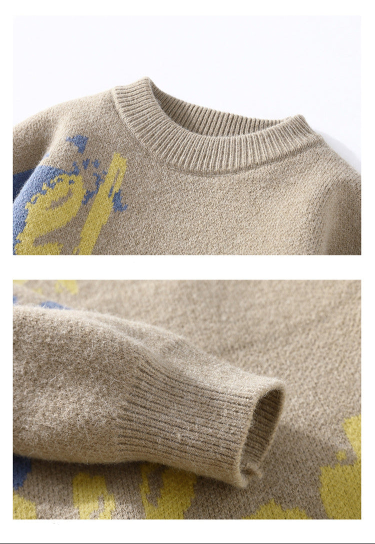 Cardydony Women's Unisex Winter Knit Sweater | Cozy Pullover