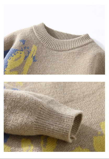 Cardydony Women's Unisex Winter Knit Sweater | Cozy Pullover