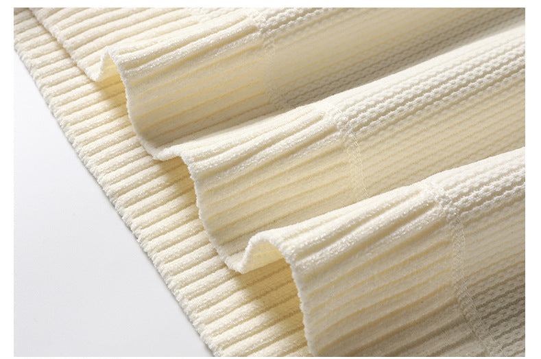Cardydony Women's Fleece-Lined Waffle Knit Sweater | Winter Pullover
