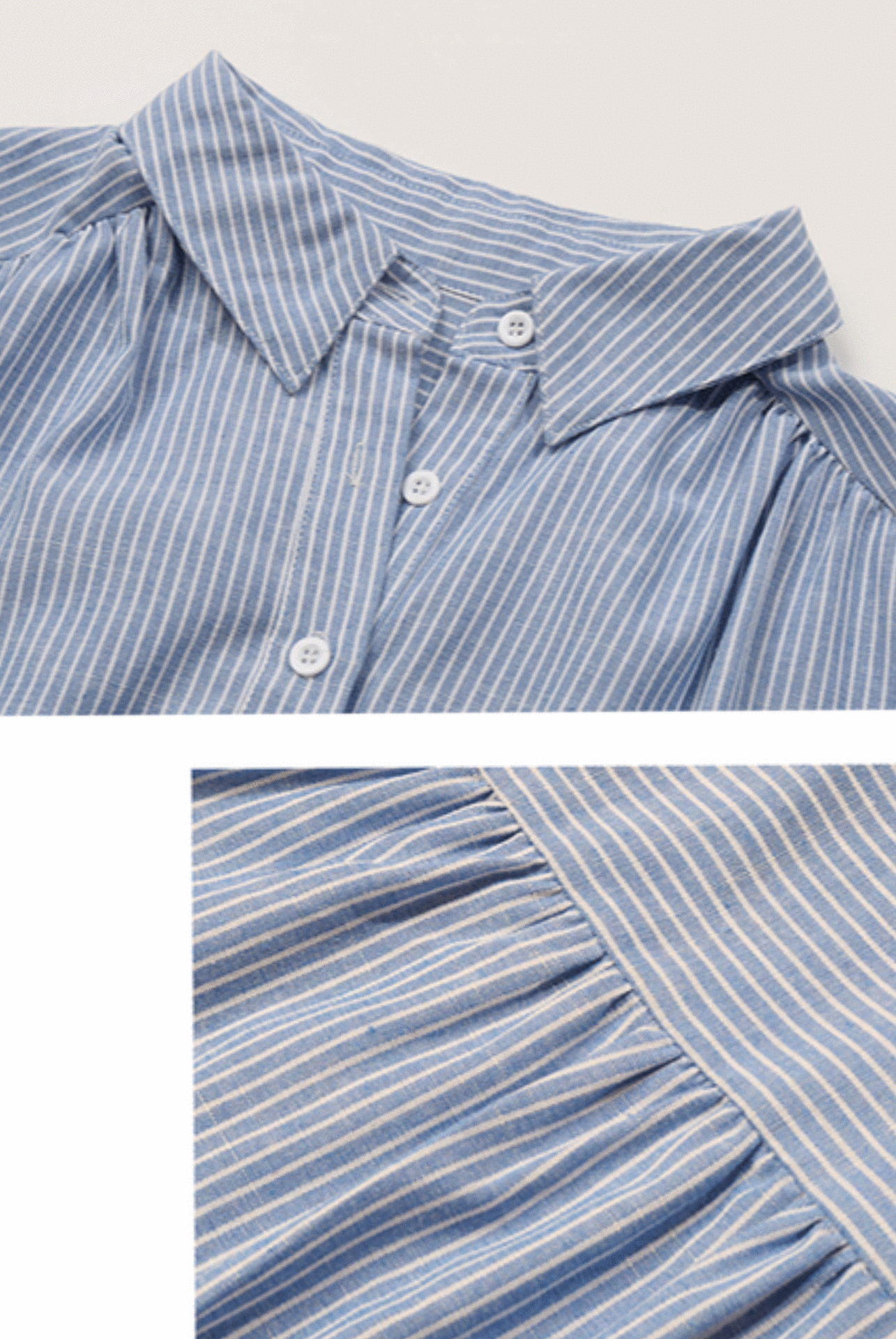 Cardydony Women's Striped Button-Up Blouse | Casual Short Sleeve Shirt