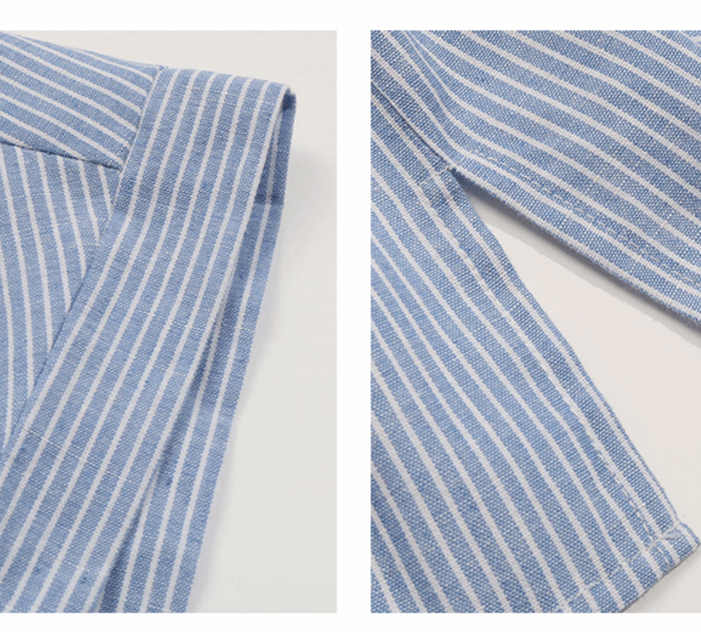 Cardydony Women's Striped Button-Up Blouse | Casual Short Sleeve Shirt
