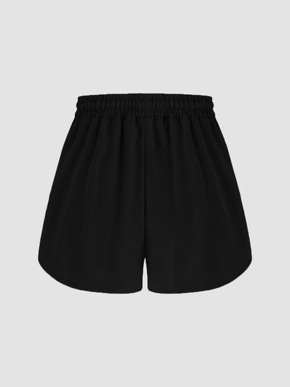 Cardydony Women's Casual Drawstring Runner Shorts