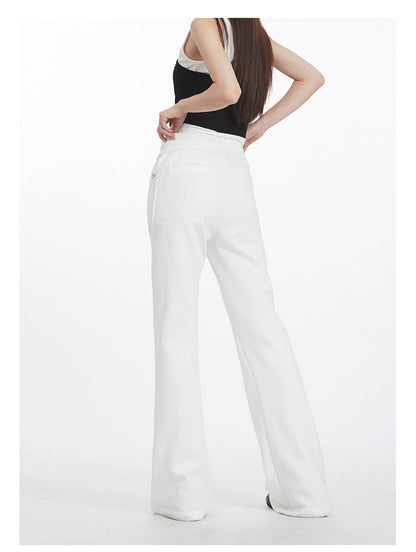 Cardydony Women's High-Waist Flare Pants | Retro Sport Track Pants