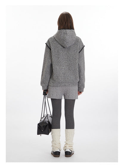 Cardydony Women's Fleece Hoodie | Winter Oversized Sweatshirt