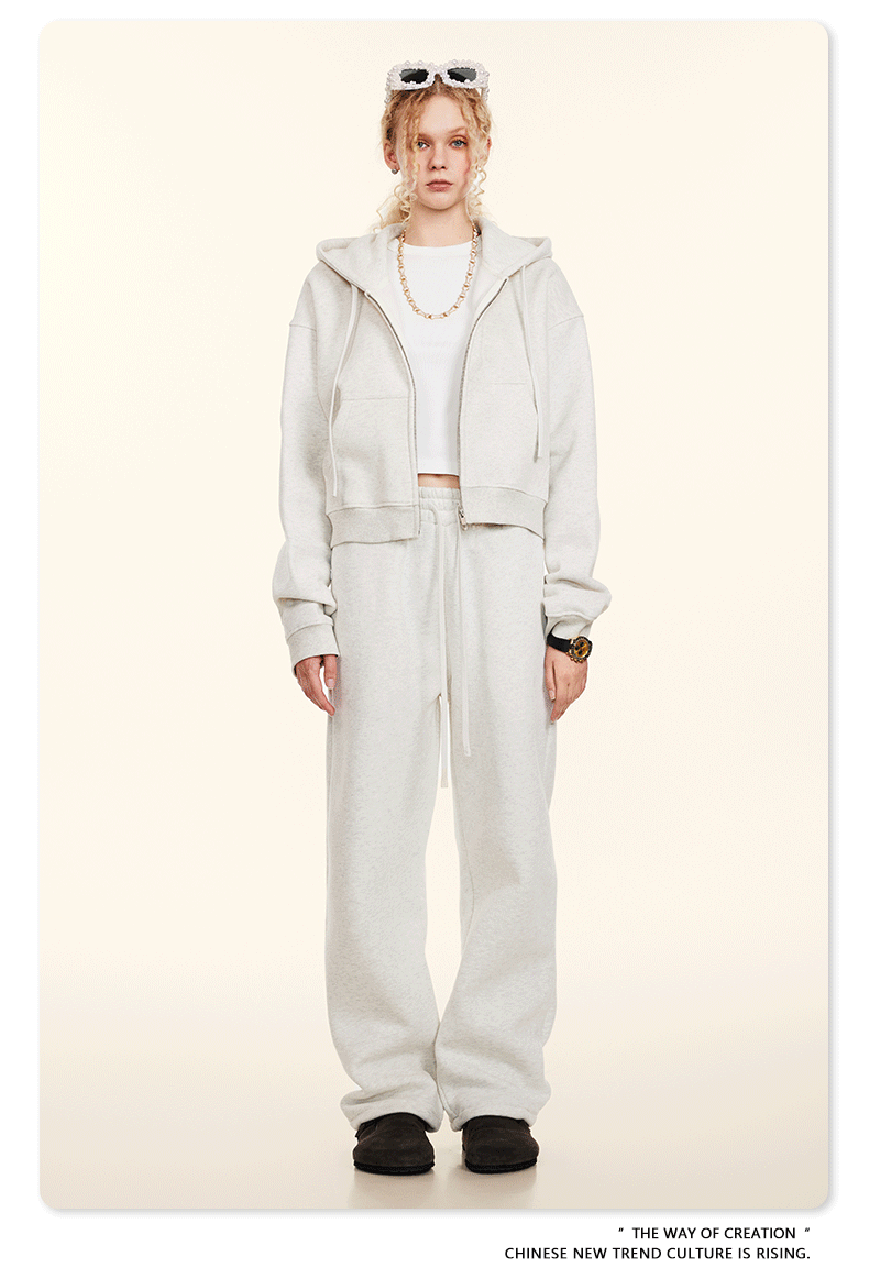 Cardydony Women's Signature Street Cropped Zip Hoodie Collection