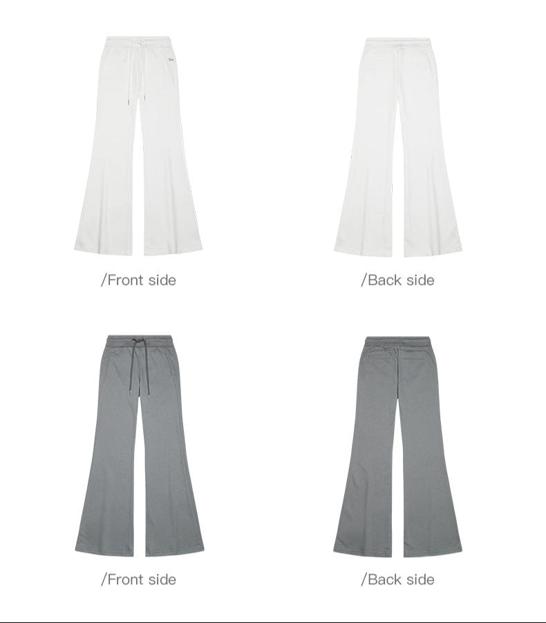 Cardydony Women's High-Waist Flare Pants | Retro Sport Track Pants
