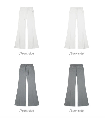 Cardydony Women's High-Waist Flare Pants | Retro Sport Track Pants