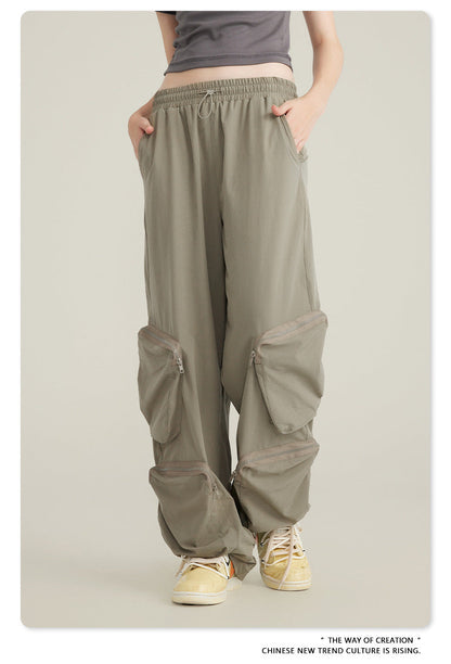 Cardydony Women's Utility Cargo Pants | Double Zip Collection