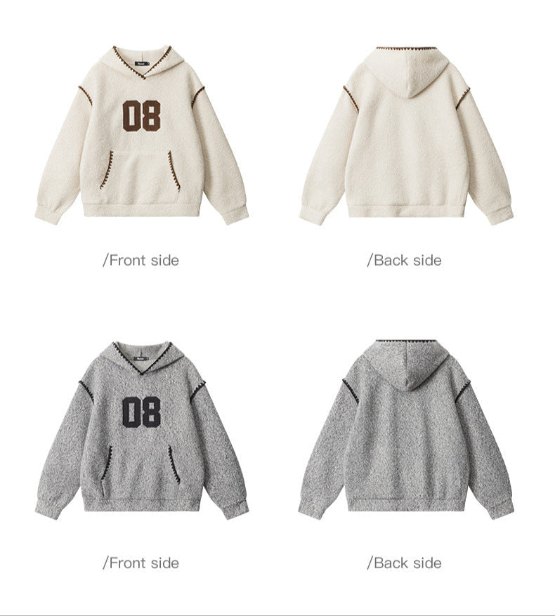 Cardydony Women's Fleece Hoodie | Winter Oversized Sweatshirt