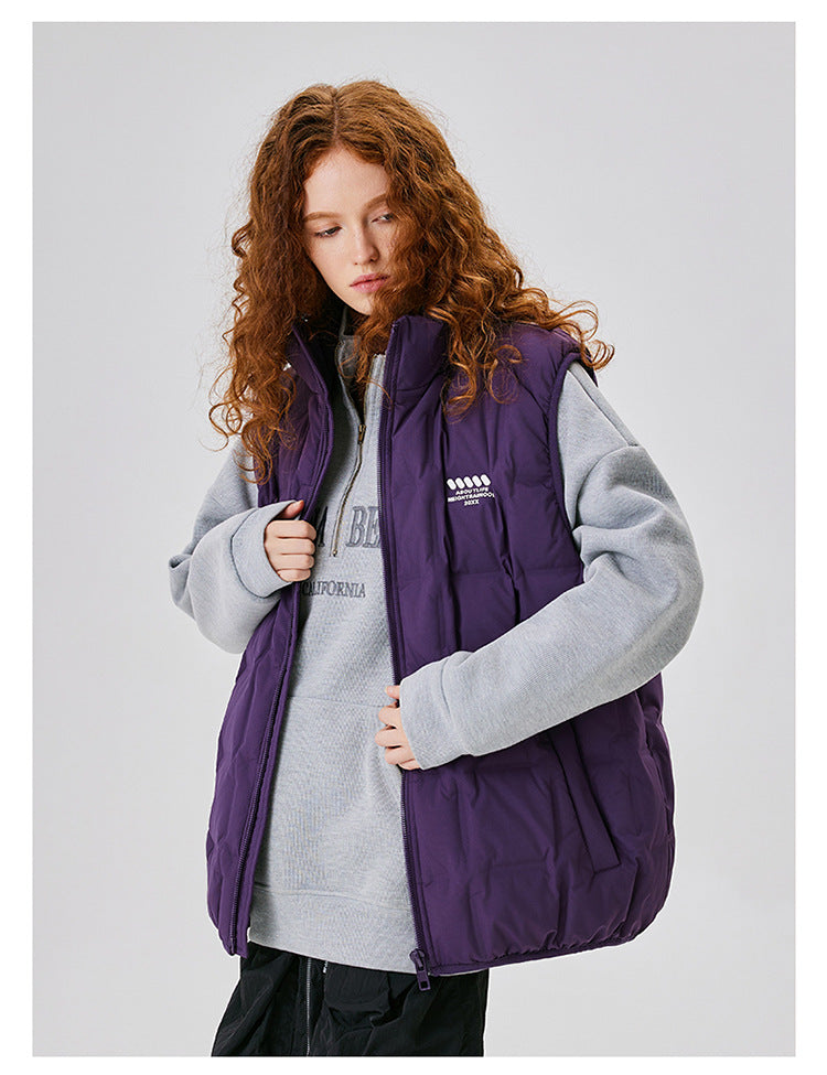 Cardydony Women's Alpine Glow Puffer Vest | Down-Fill Winterwear