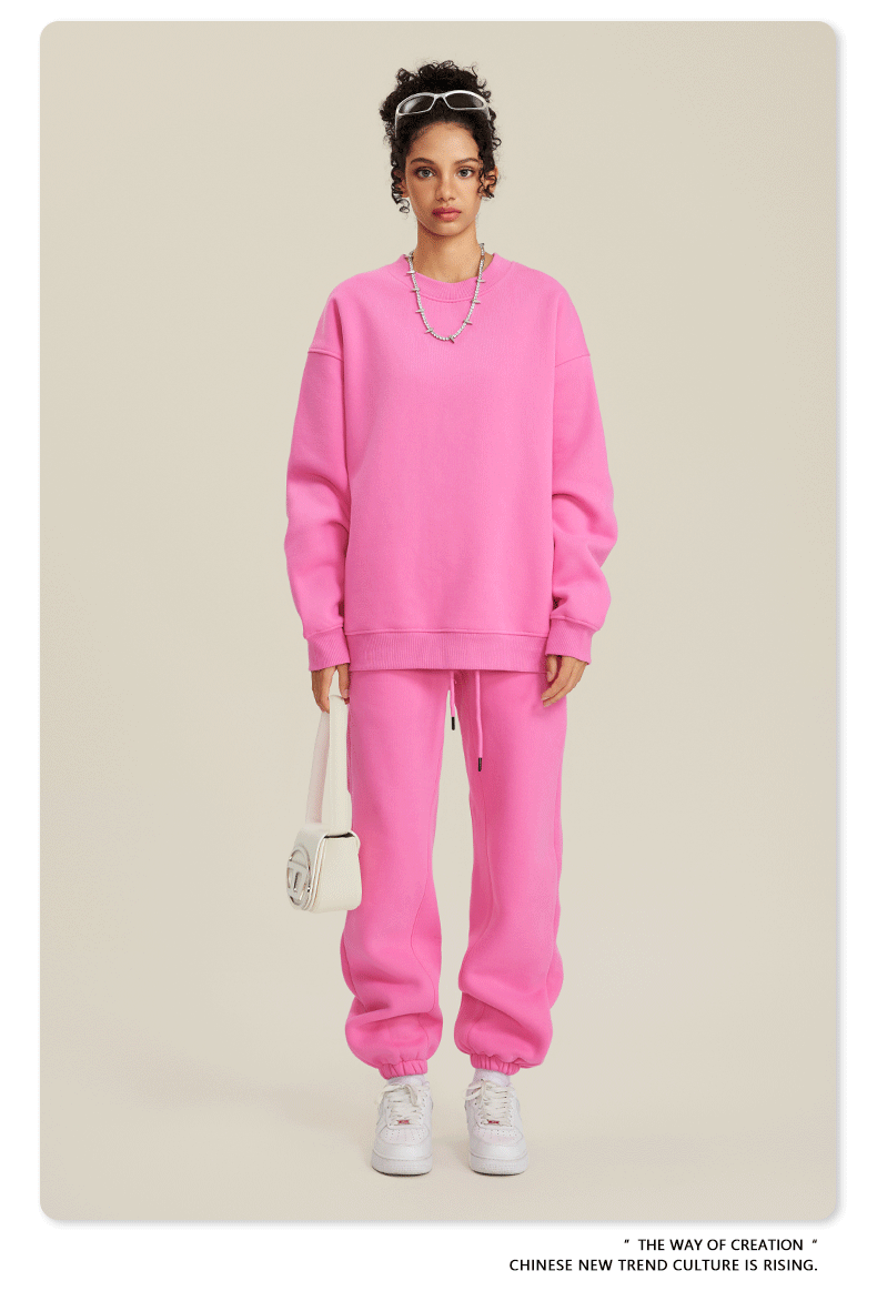 Cardydony Women's Cozy Cloud Crewneck Sweater | Heavyweight Plush Streetwear