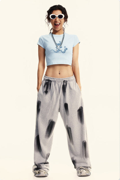 Cardydony Women's Essential Pop Cropped Cotton Tee