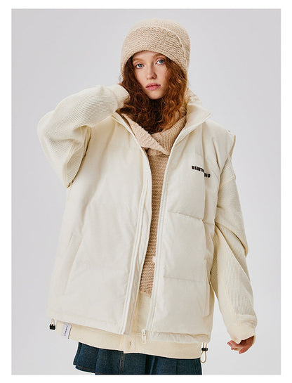 Cardydony Textured Down Puffer Vest