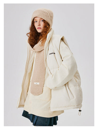 Cardydony Textured Down Puffer Vest
