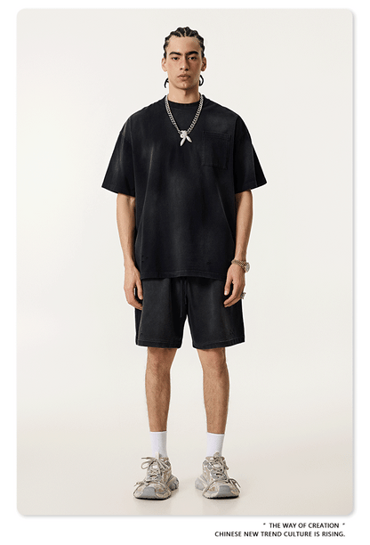 Cardydony Women's Retro Pocket Tee | Basic Streetwear