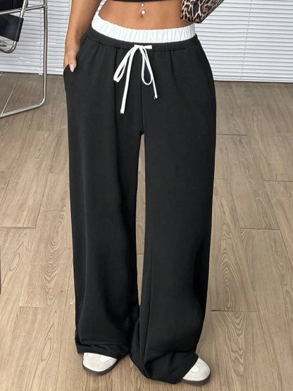 Cardydony Women's Casual Relaxed-Fit Drawstring Pants