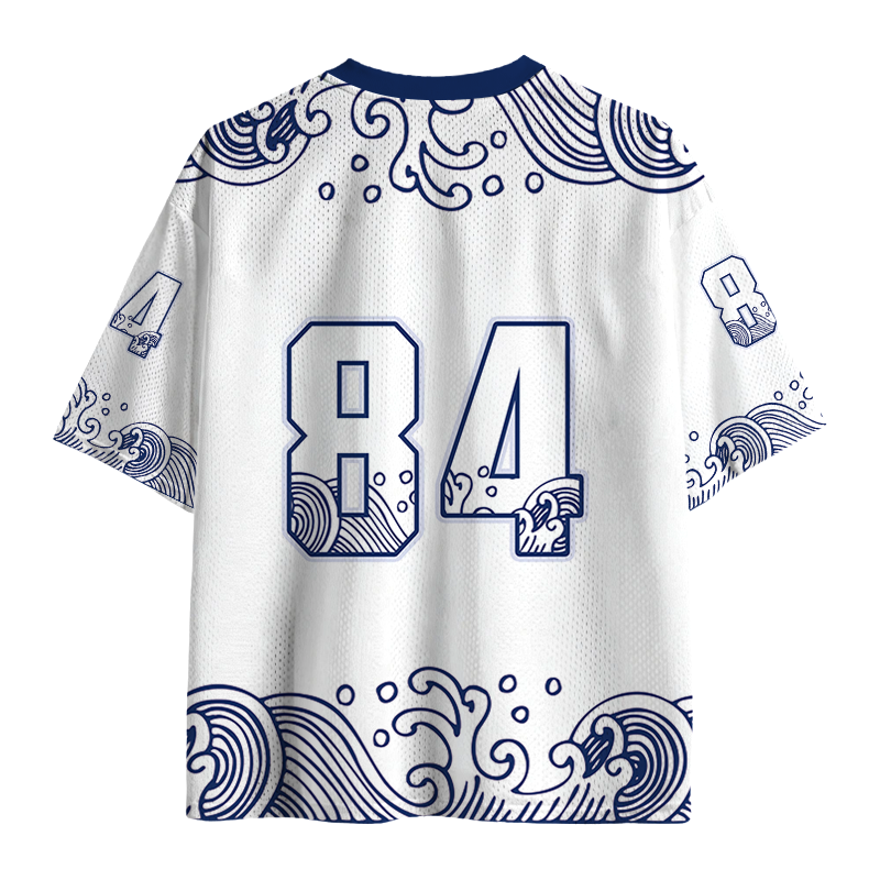 Cardydony Men's Mi Bomboclat Fish Meme Mesh Jersey