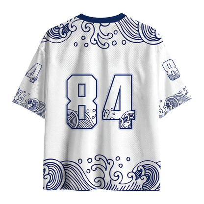 Cardydony Men's Mi Bomboclat Fish Meme Mesh Jersey