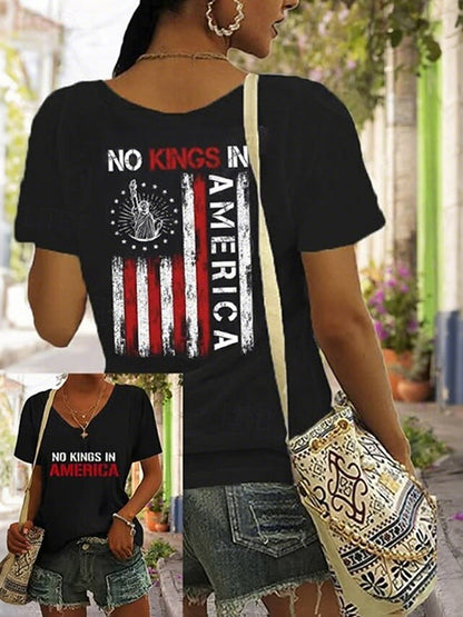 Cardydony Women's Casual American 250th Anniversary Patriotic T Shirt