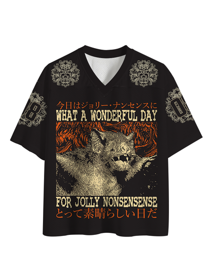 Cardydony What A Wonderful Day Bat Mesh Jersey