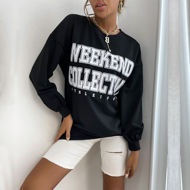 Cardydony Women's Oversized Graphic Sweatshirt | Cotton Blend Streetwear