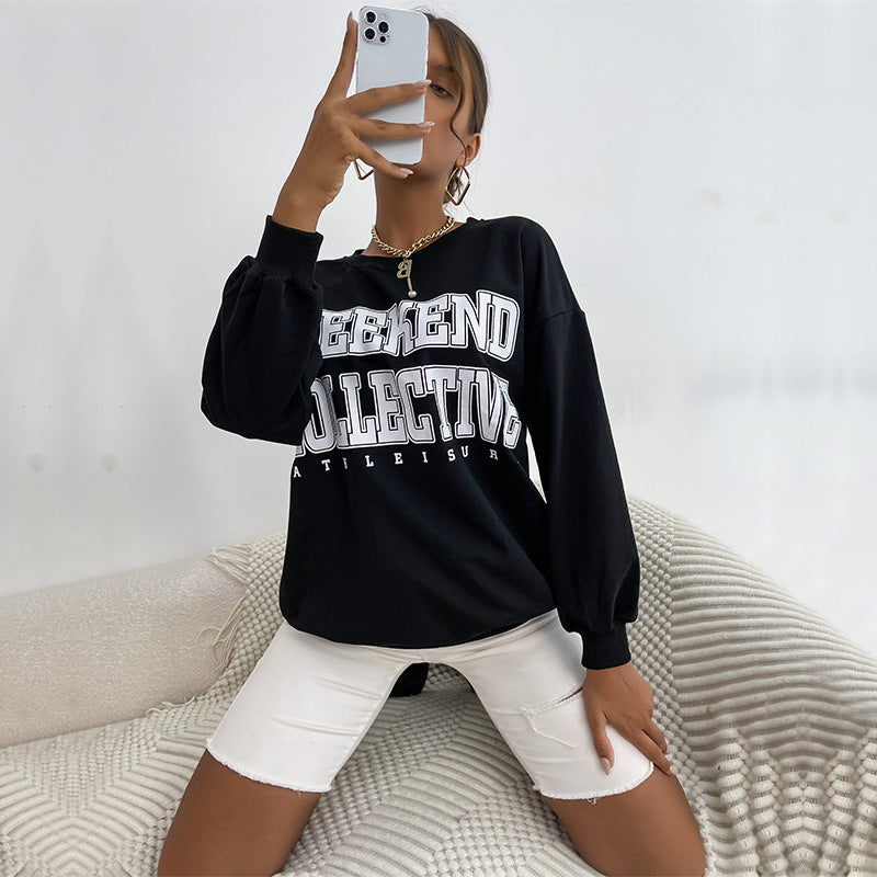 Cardydony Women's Oversized Graphic Sweatshirt | Cotton Blend Streetwear