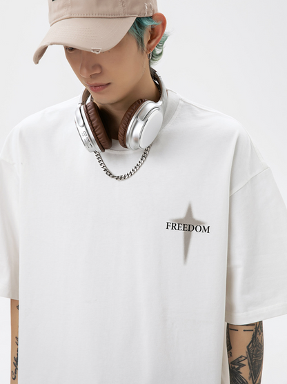 Cardydony Women's 100% Cotton Graphic T-Shirt – Oversized “Headstrong” Streetwear Tee