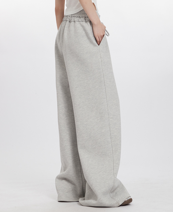 Cardydony Women's Women's Long Street Style Wide-Leg Sweatpants