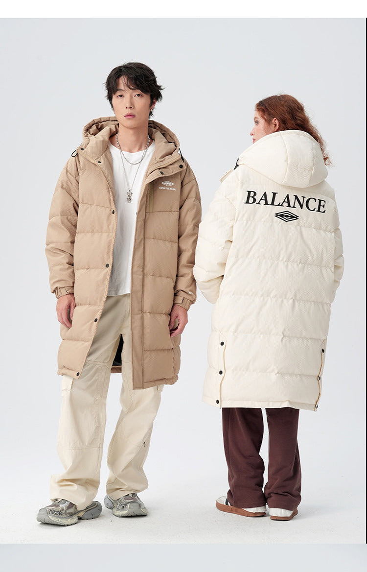 Cardydony Nordic Minimalist Puffer Long Coat
