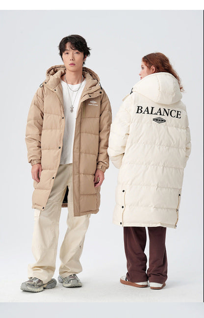 Cardydony Nordic Minimalist Puffer Long Coat