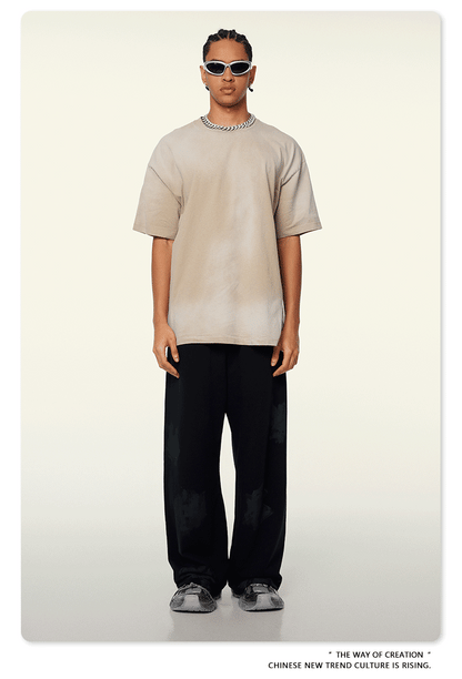 Cardydony Women's Shadow Drop Shoulder Tee | Vintage Wash Streetwear