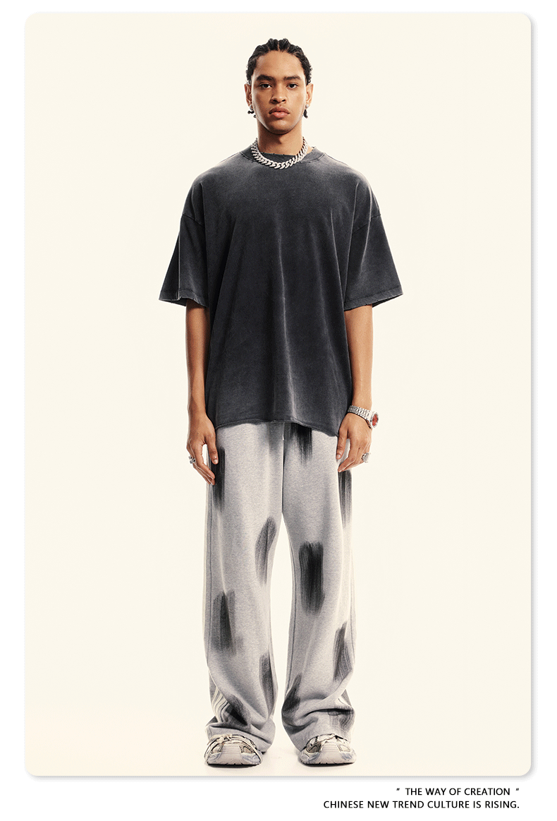 Cardydony Women's Cloud Wash Oversized Tee | Acid Wash Streetwear